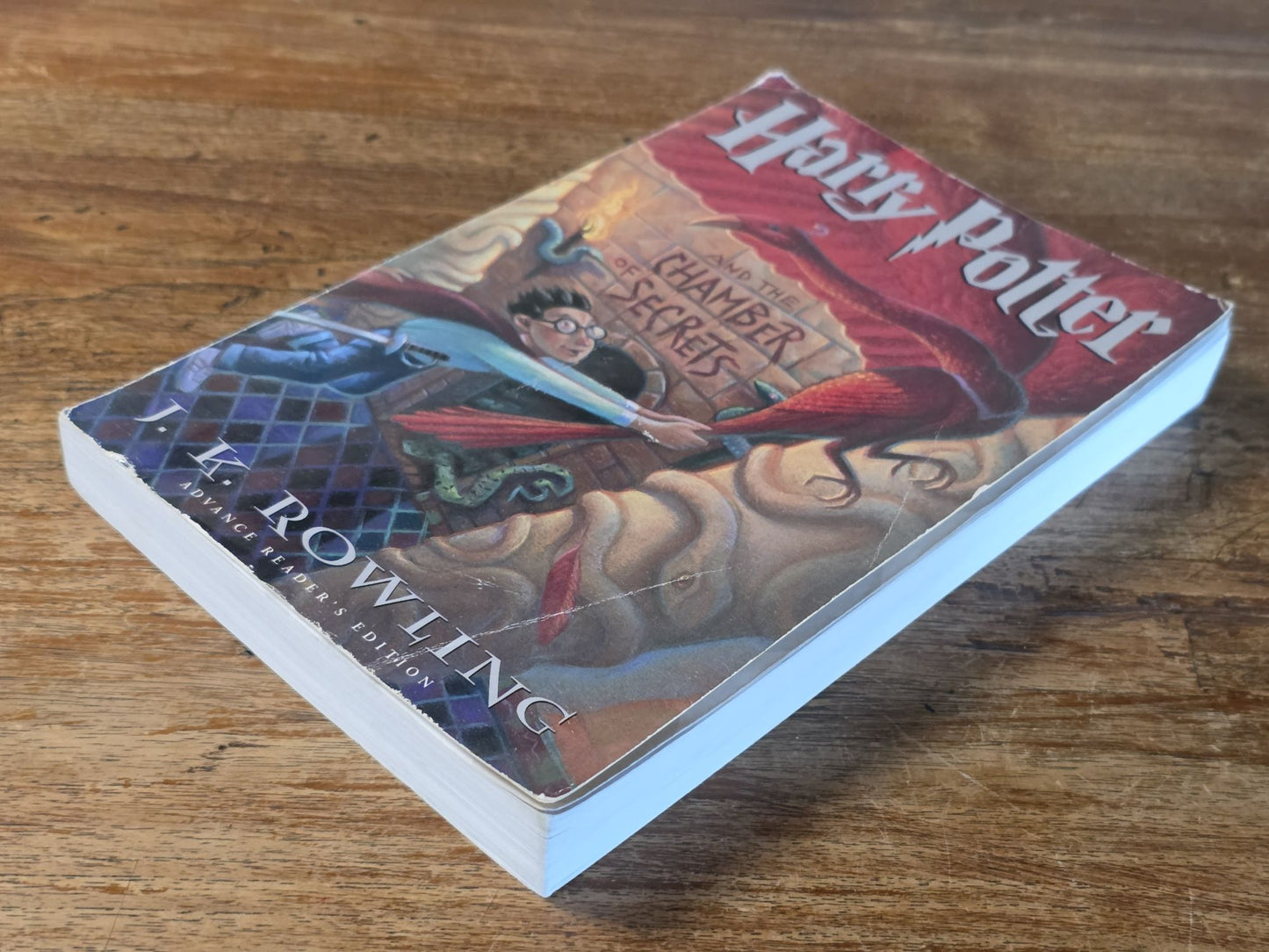 Harry Potter and the Chamber of Secrets — Uncorrected Proof ARC (Advanced Reader Copy), U.S.