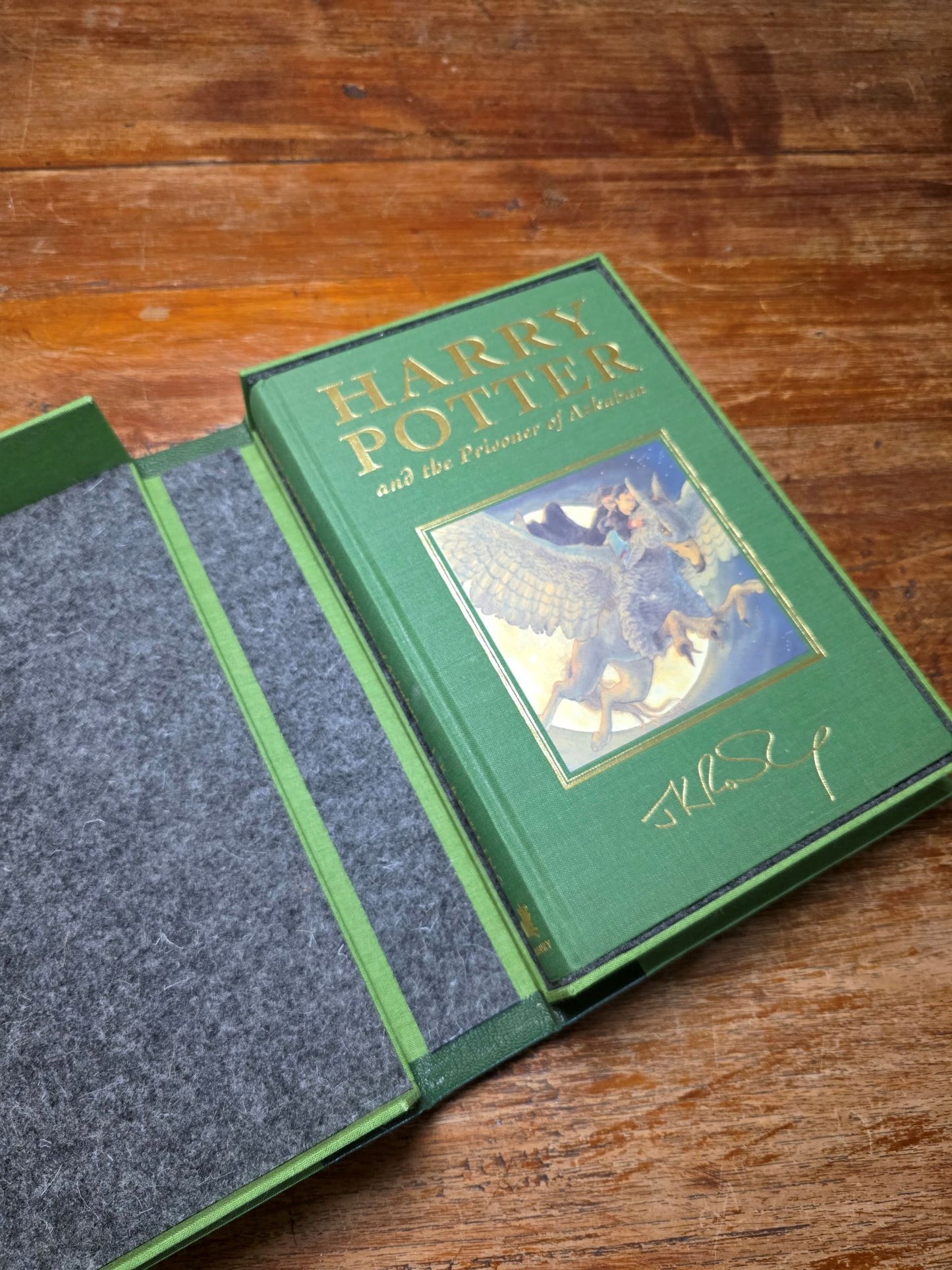 Complete set of Harry Potter Deluxe first editions, first printings