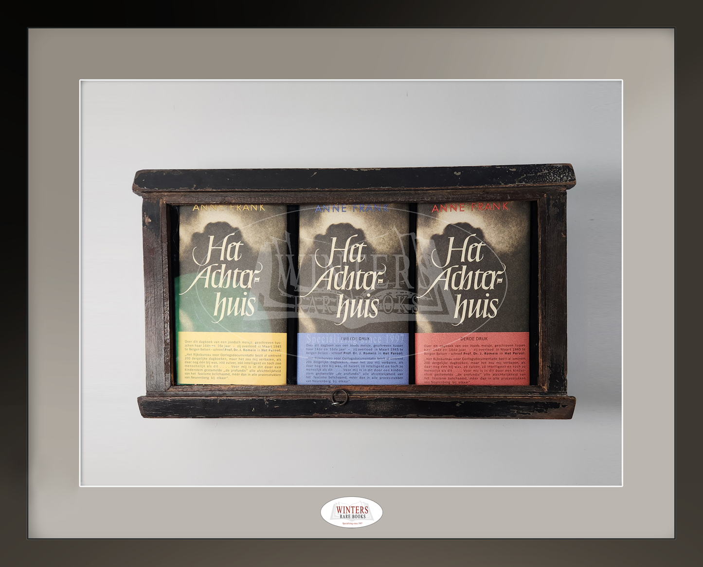 Eerste drie indrukken van "Het Achterhuis" ("Het dagboek van een jong meisje") van Anne Frank