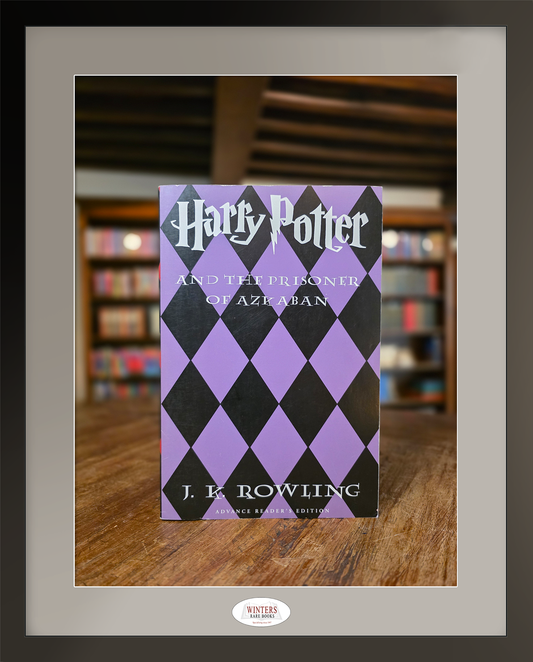Uncorrected US proof copy Harry Potter and the Prisoner of Azkaban