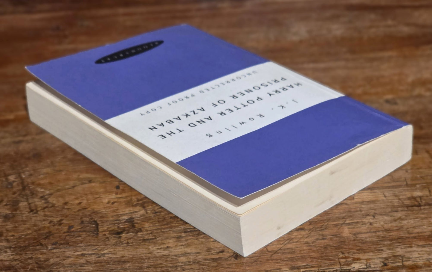 Harry Potter and the Prisoner of Azkaban - Uncorrected Proof Copy (Purple Variant) - Signed Bloomsbury Bookplate