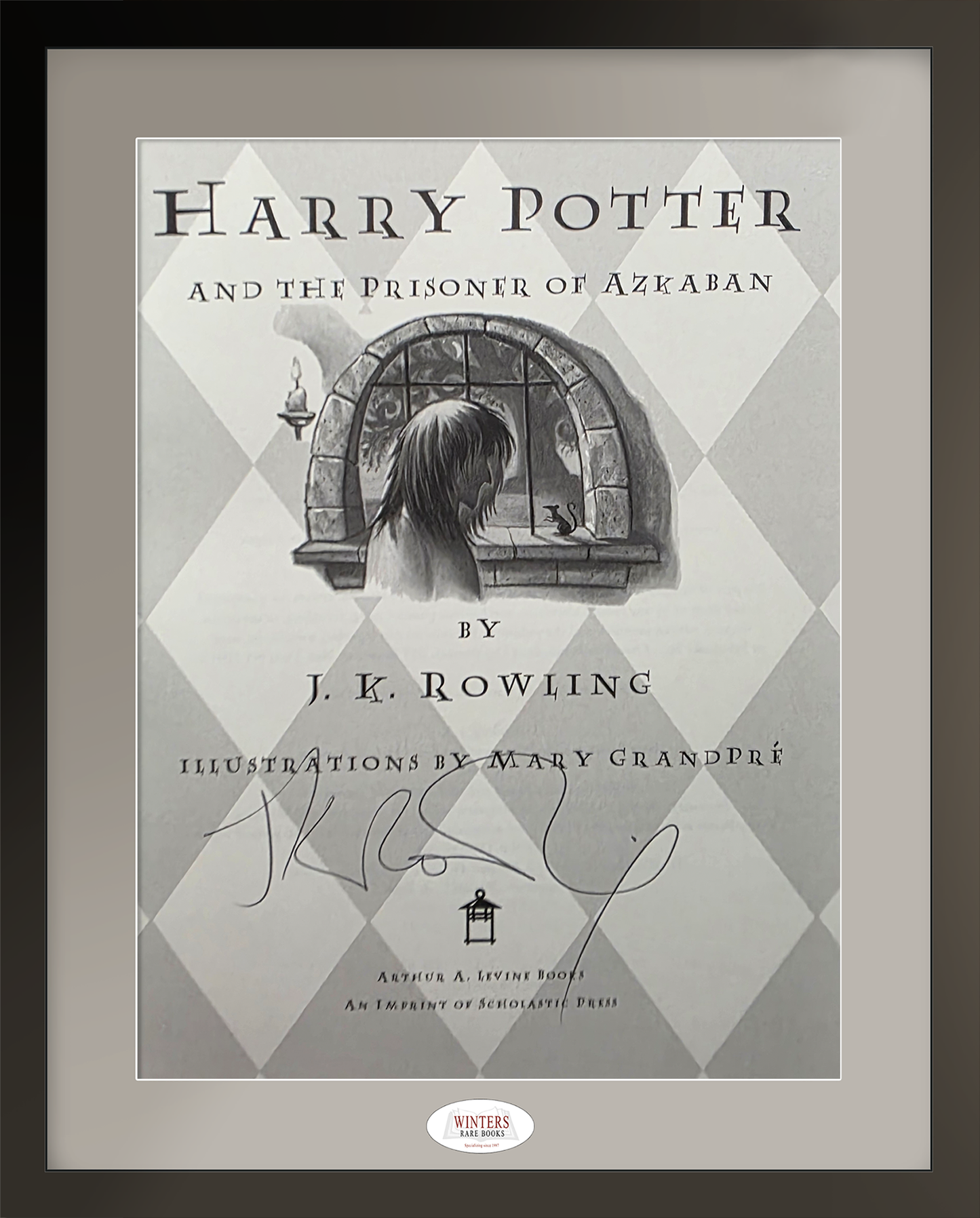 Harry Potter and the Prisoner of Azkaban – Signed first US edition, first printing