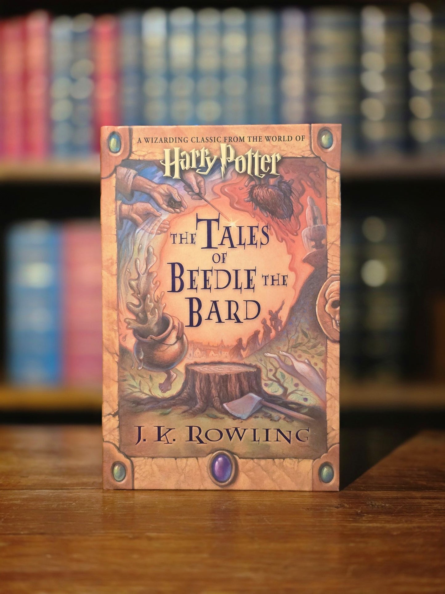 The Tales of Beedle the Bard - Extremely rare signed First American edition, first printing