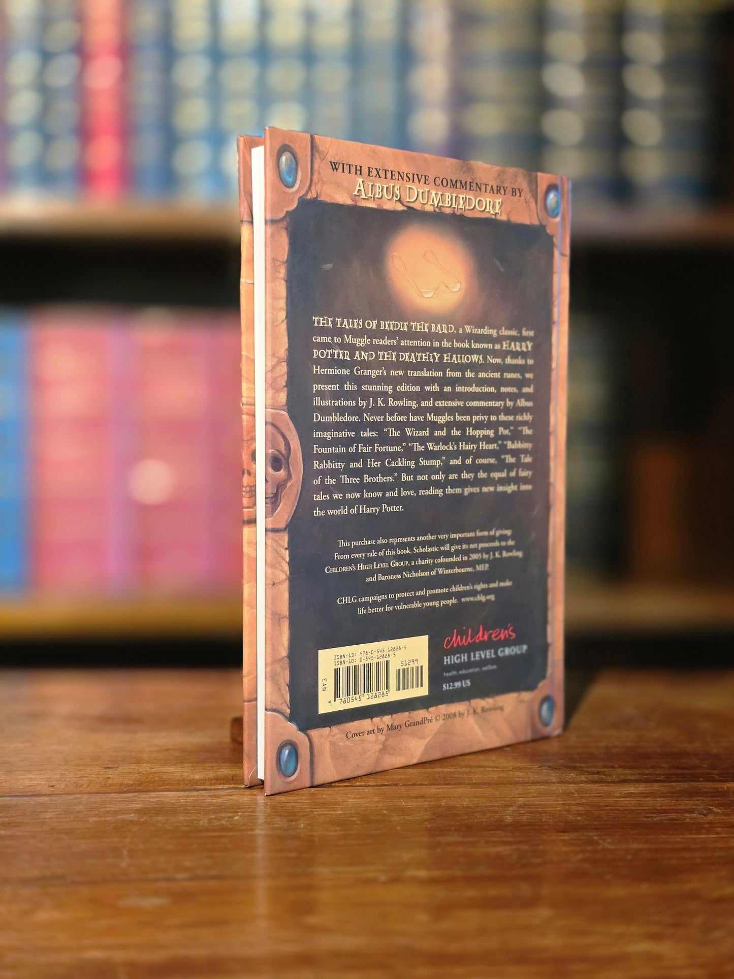 The Tales of Beedle the Bard - Extremely rare signed First American edition, first printing