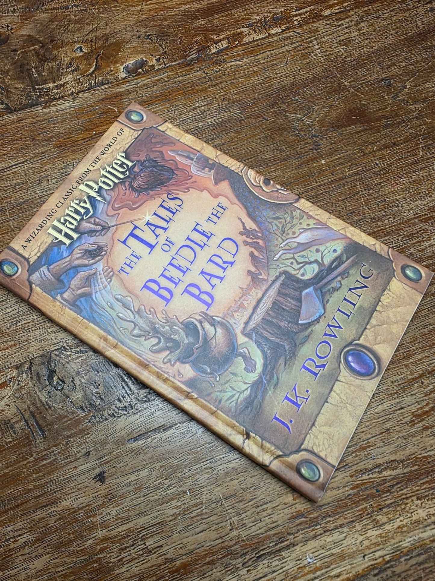 The Tales of Beedle the Bard - Extremely rare signed First American edition, first printing