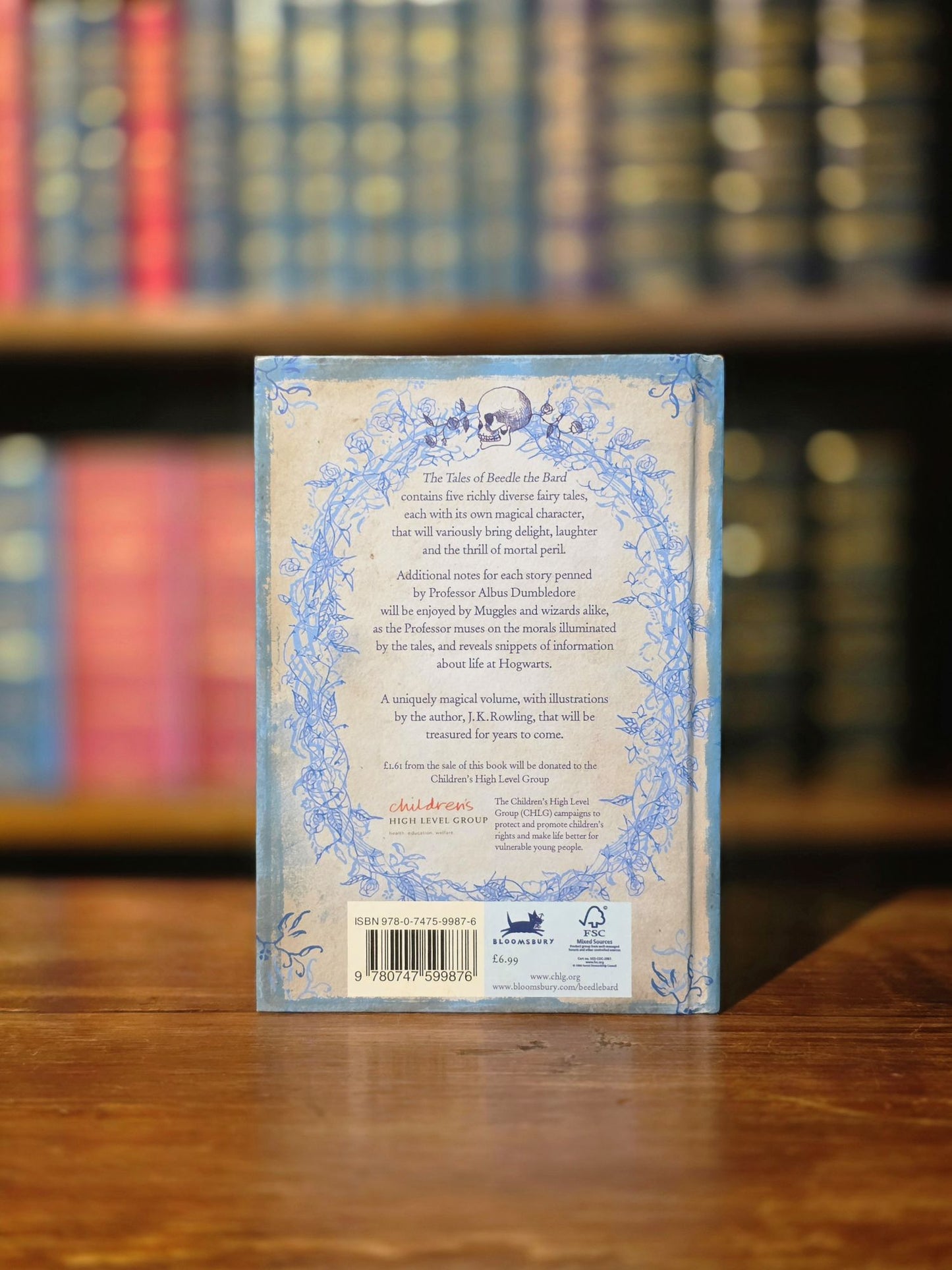 The Tales of Beedle the Bard – Signed on a scarce bookplate