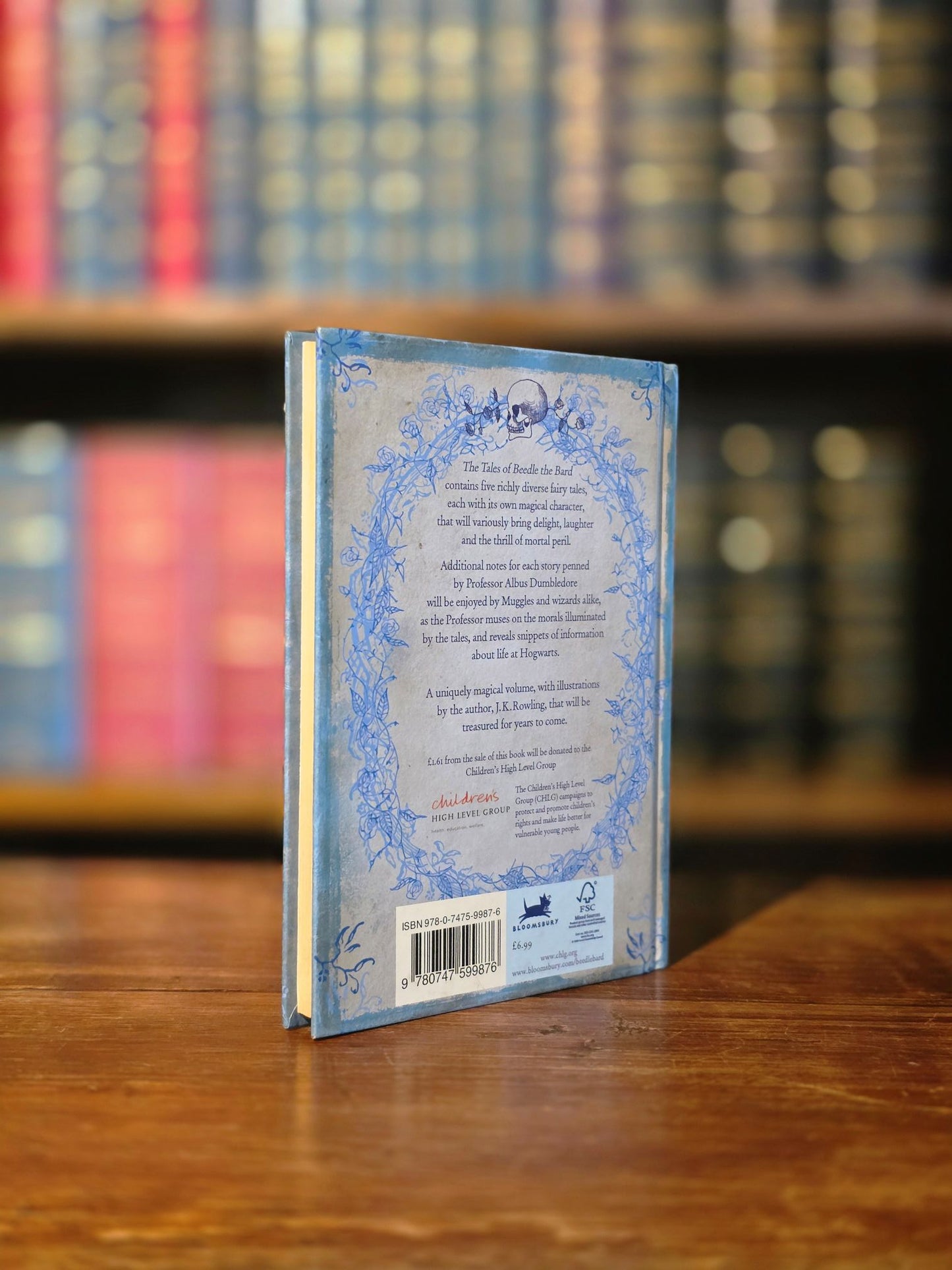 The Tales of Beedle the Bard – Signed on a scarce bookplate