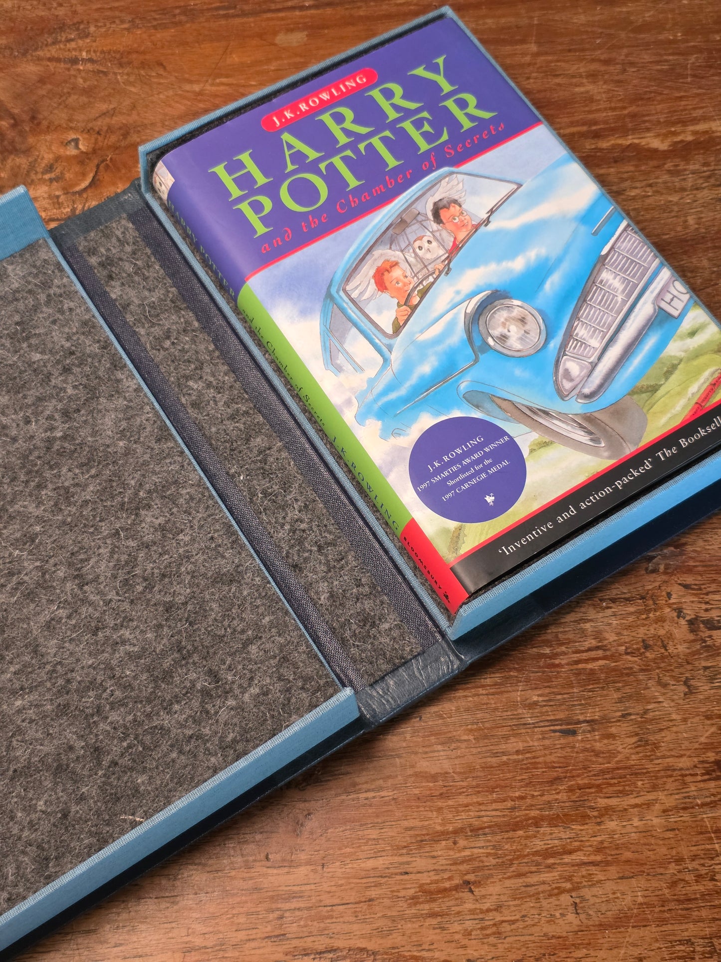Harry Potter and the Chamber of Secrets –Extremely rare signed first edition