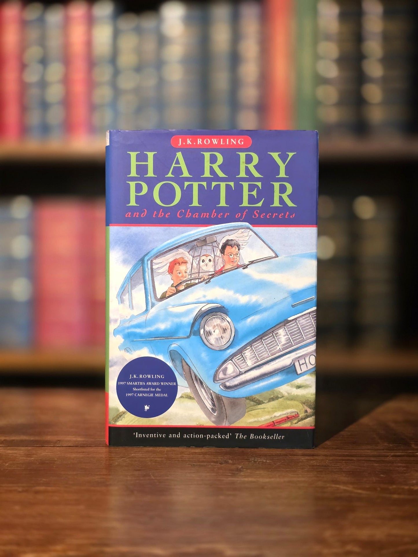 Harry Potter and the Chamber of Secrets – rare signed first edition, second impression