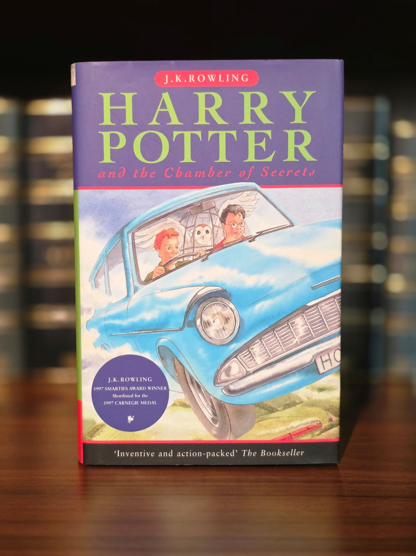 Harry Potter and the Chamber of Secrets –Extremely rare signed first edition