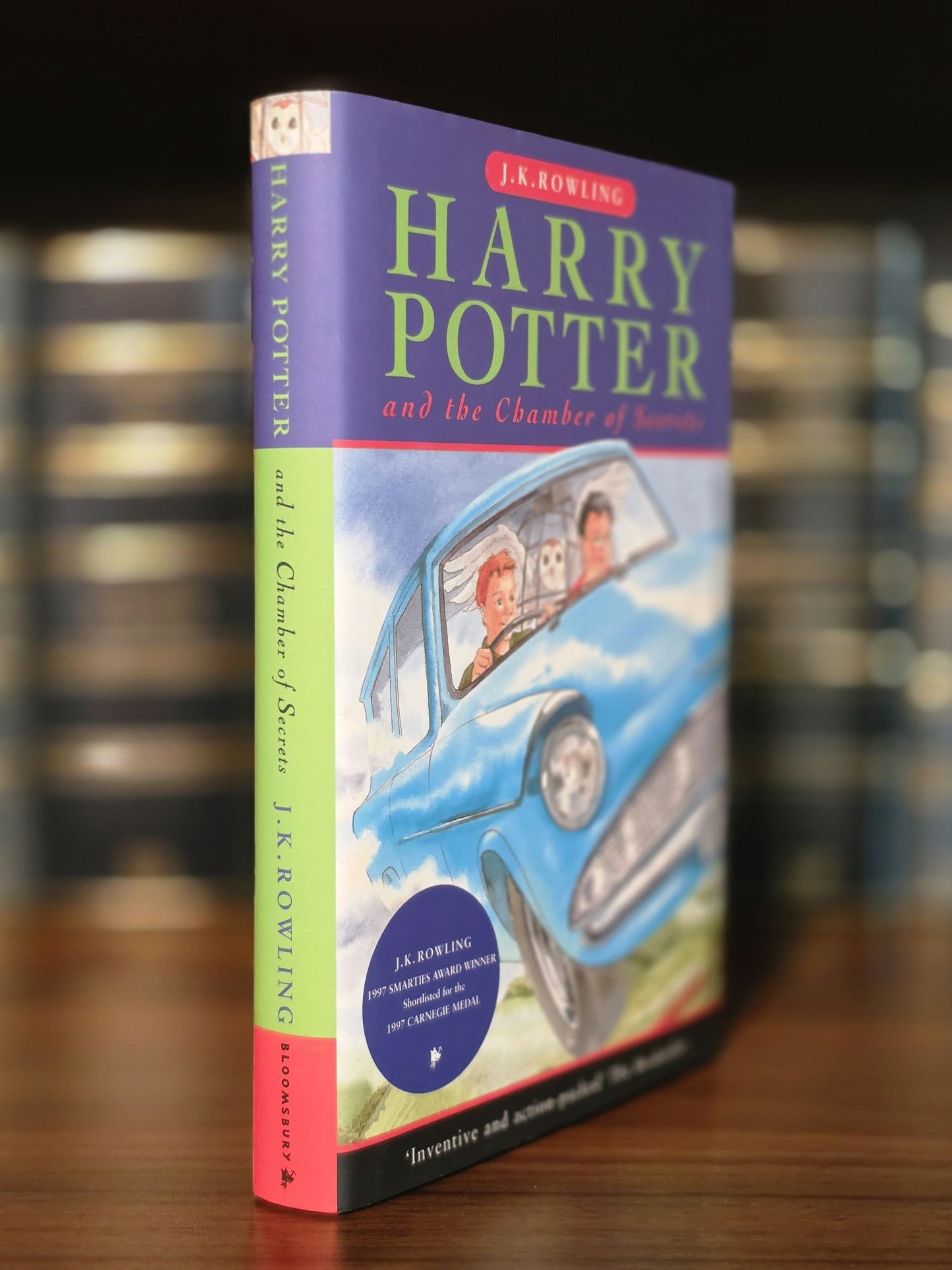 Harry Potter and the Chamber of Secrets –Extremely rare signed first edition