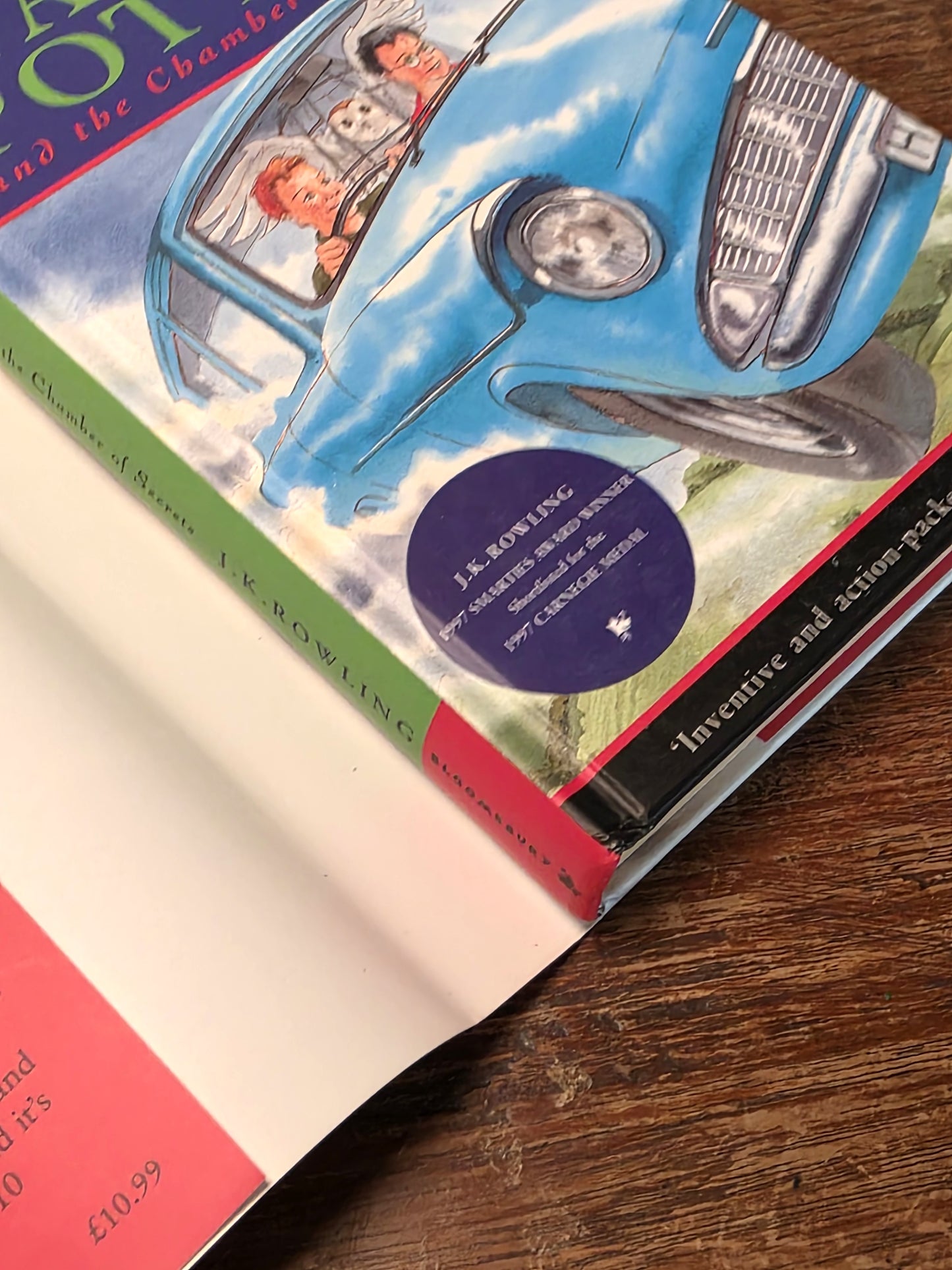 Harry Potter and the Chamber of Secrets –Extremely rare signed first edition