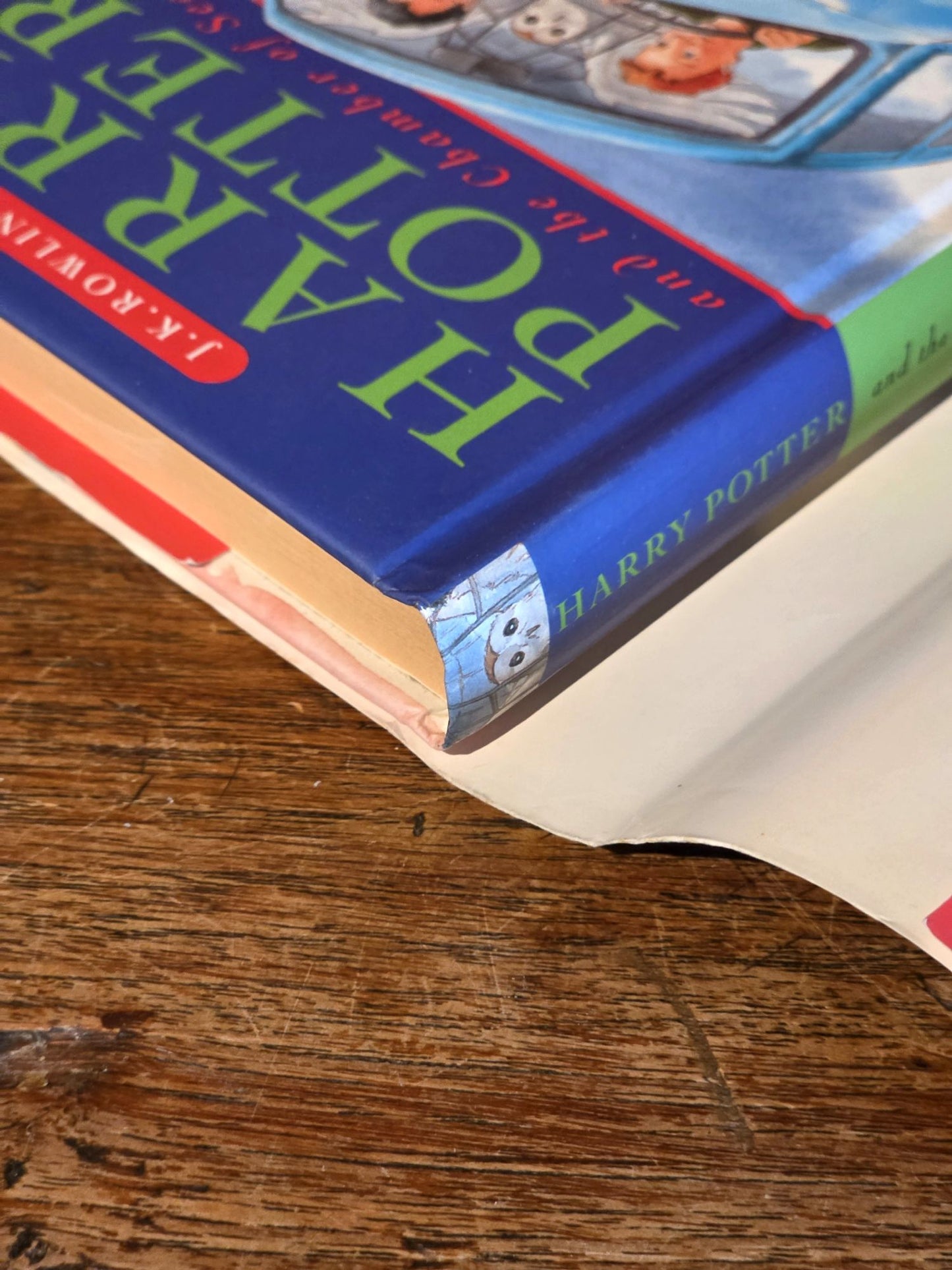 Harry Potter and the Chamber of Secrets – rare signed first edition, second impression