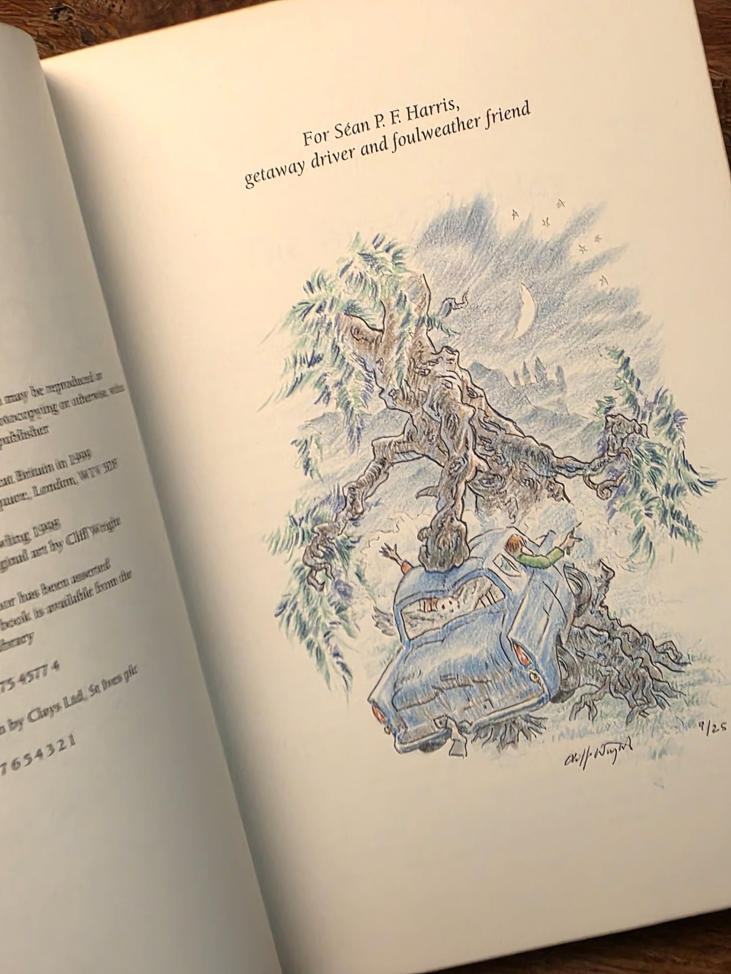 Harry Potter and the Chamber of Secrets – one of 25 hand-illustrated copies by Cliff Wright