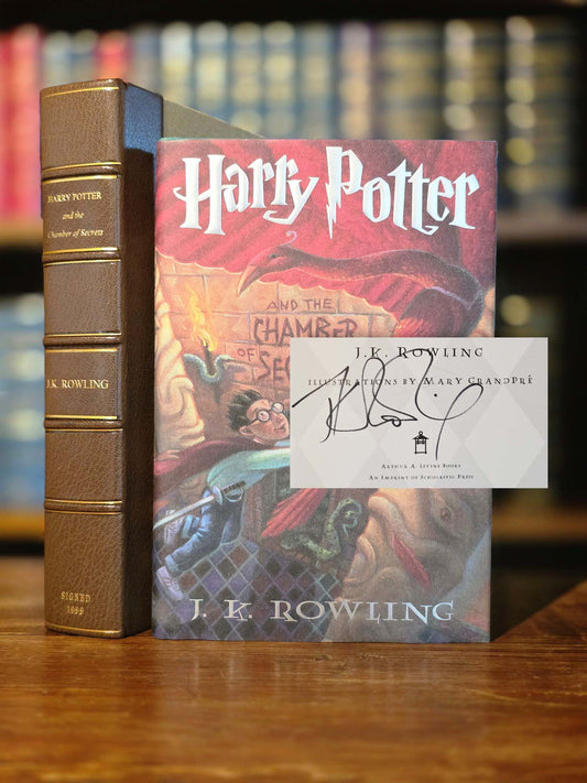 Harry Potter and the Chamber of Secrets, First US Edition, First Printing – Signed
