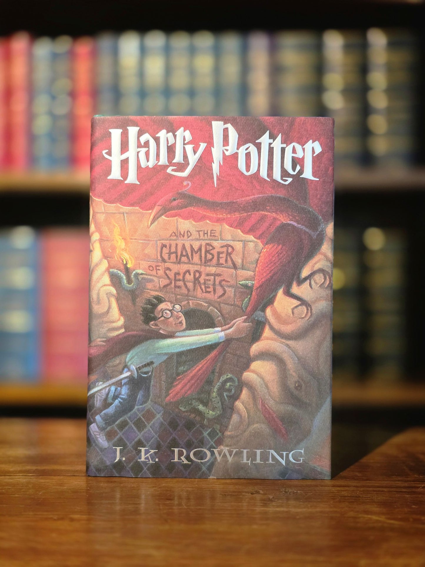 Harry Potter and the Chamber of Secrets, First US Edition, First Printing – Signed