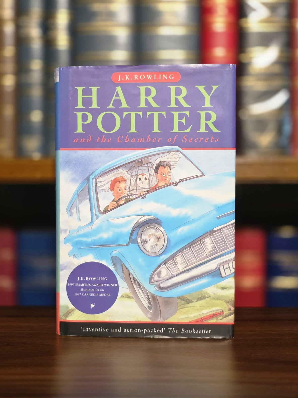 Harry Potter and the Chamber of Secrets – First UK edition, fourth hardback printing