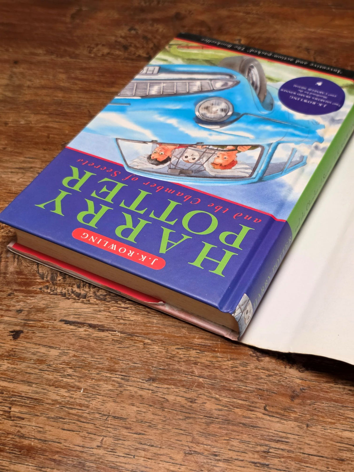 Harry Potter and the Chamber of Secrets – First UK edition, fourth hardback printing