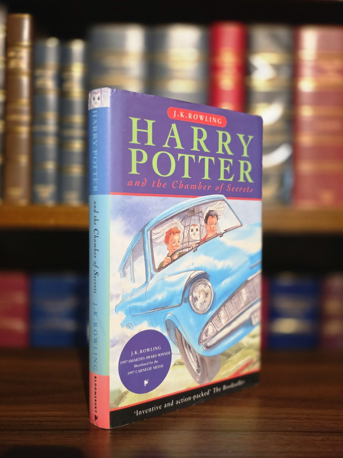 Harry Potter and the Chamber of Secrets – First UK edition, fourth hardback printing