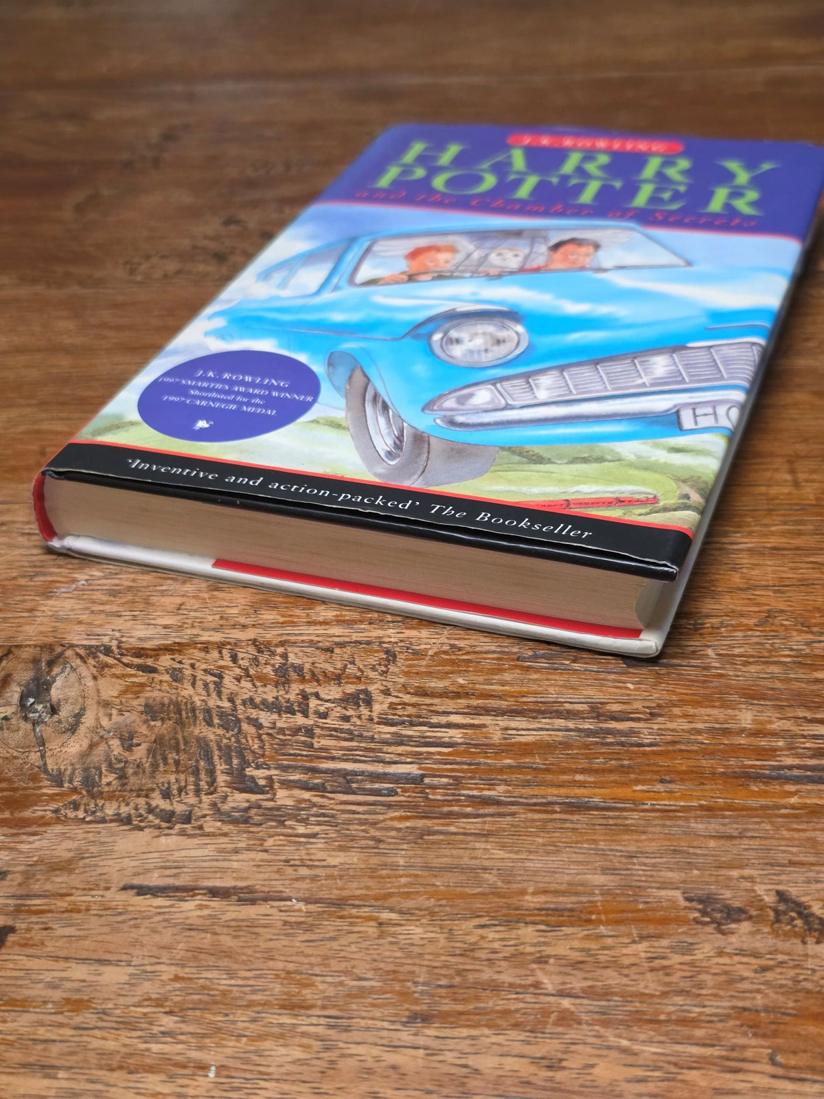Harry Potter and the Chamber of Secrets – First UK edition, fourth hardback printing