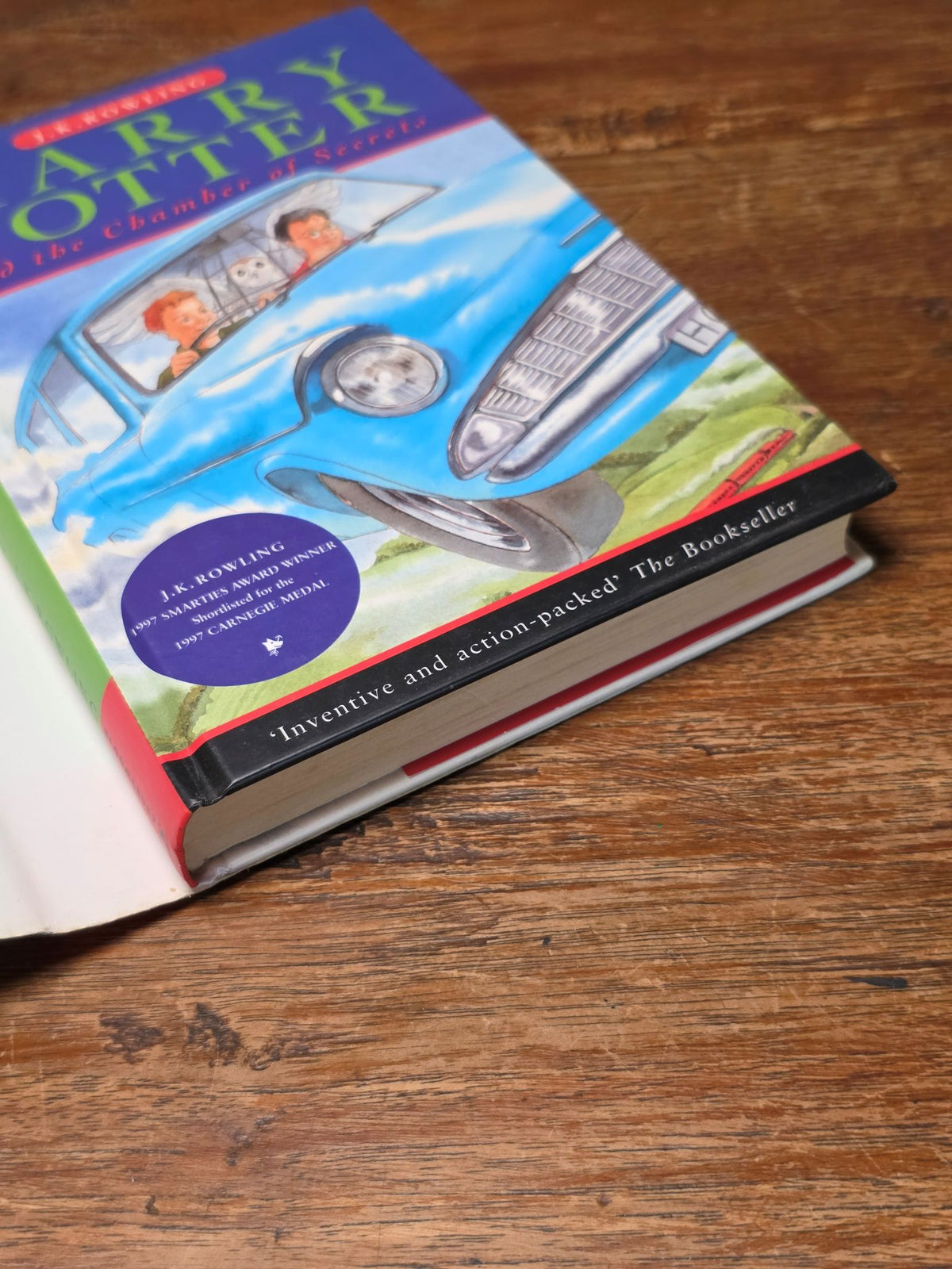 Harry Potter and the Chamber of Secrets – First UK edition, fourth hardback printing