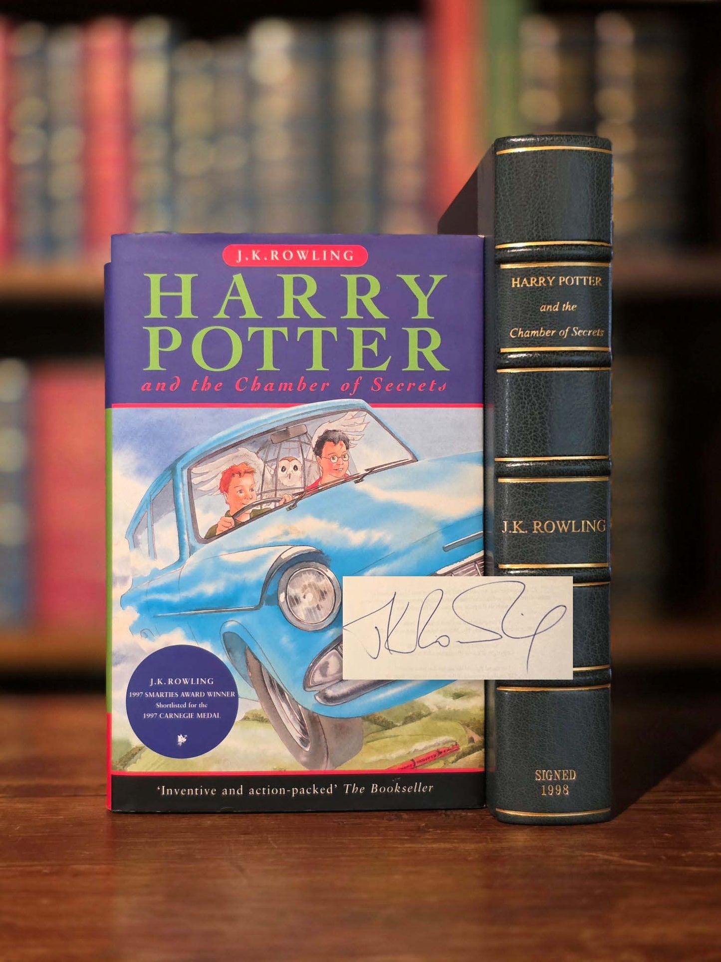 Harry Potter and the Chamber of Secrets First Printing – Signed