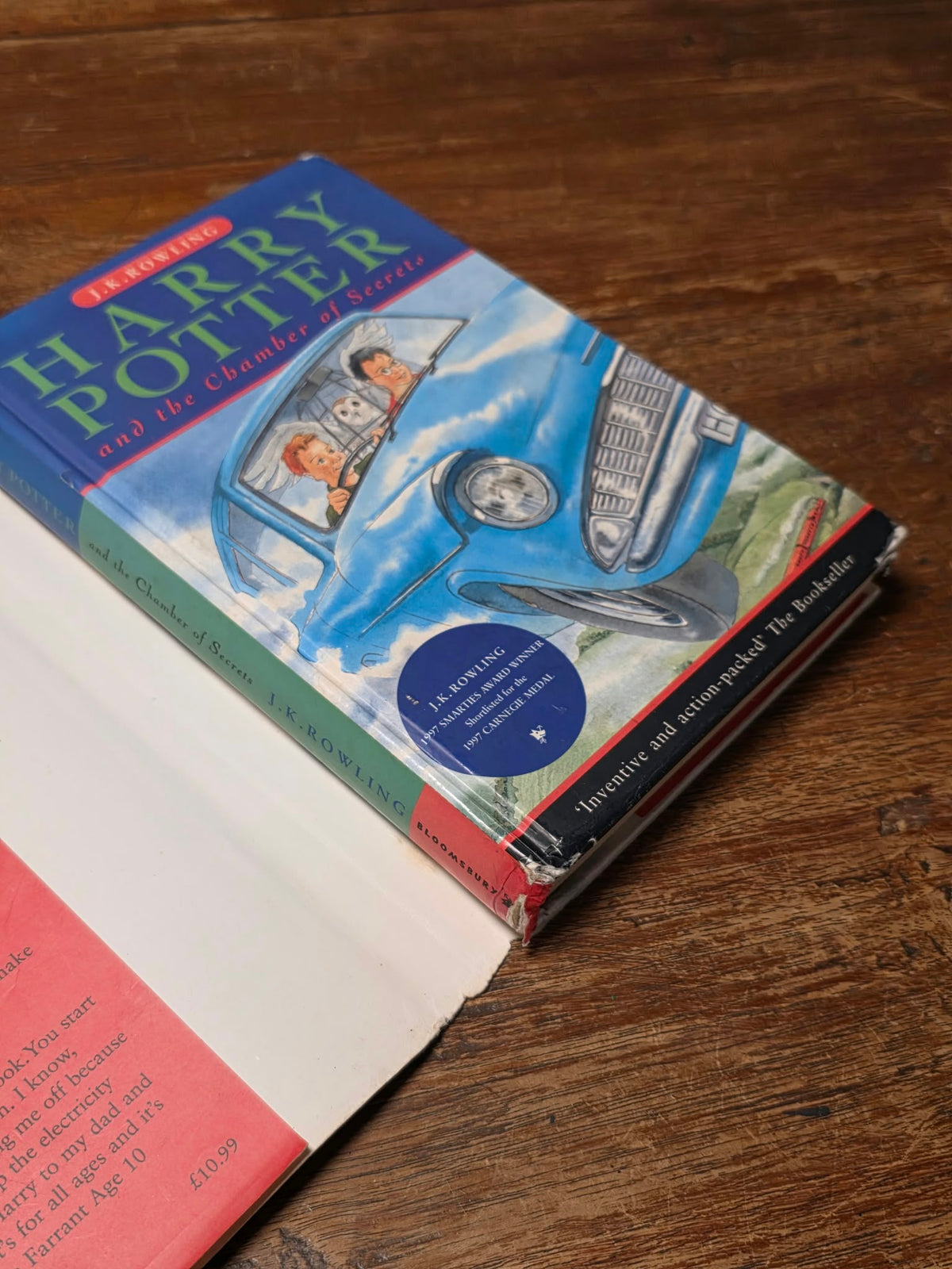 Harry Potter and the Chamber of Secrets - charmingly inscribed first printing