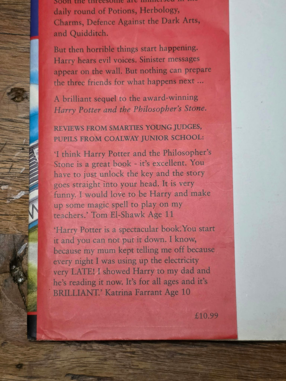 Harry Potter and the Chamber of Secrets - charmingly inscribed first printing