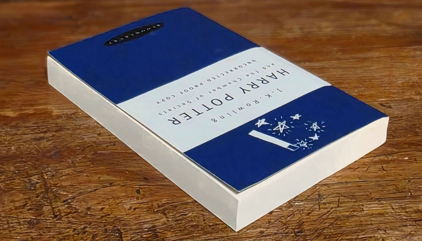 Harry Potter and the Chamber of Secrets - Uncorrected Proof Copy - Signed Bloomsbury Bookplate