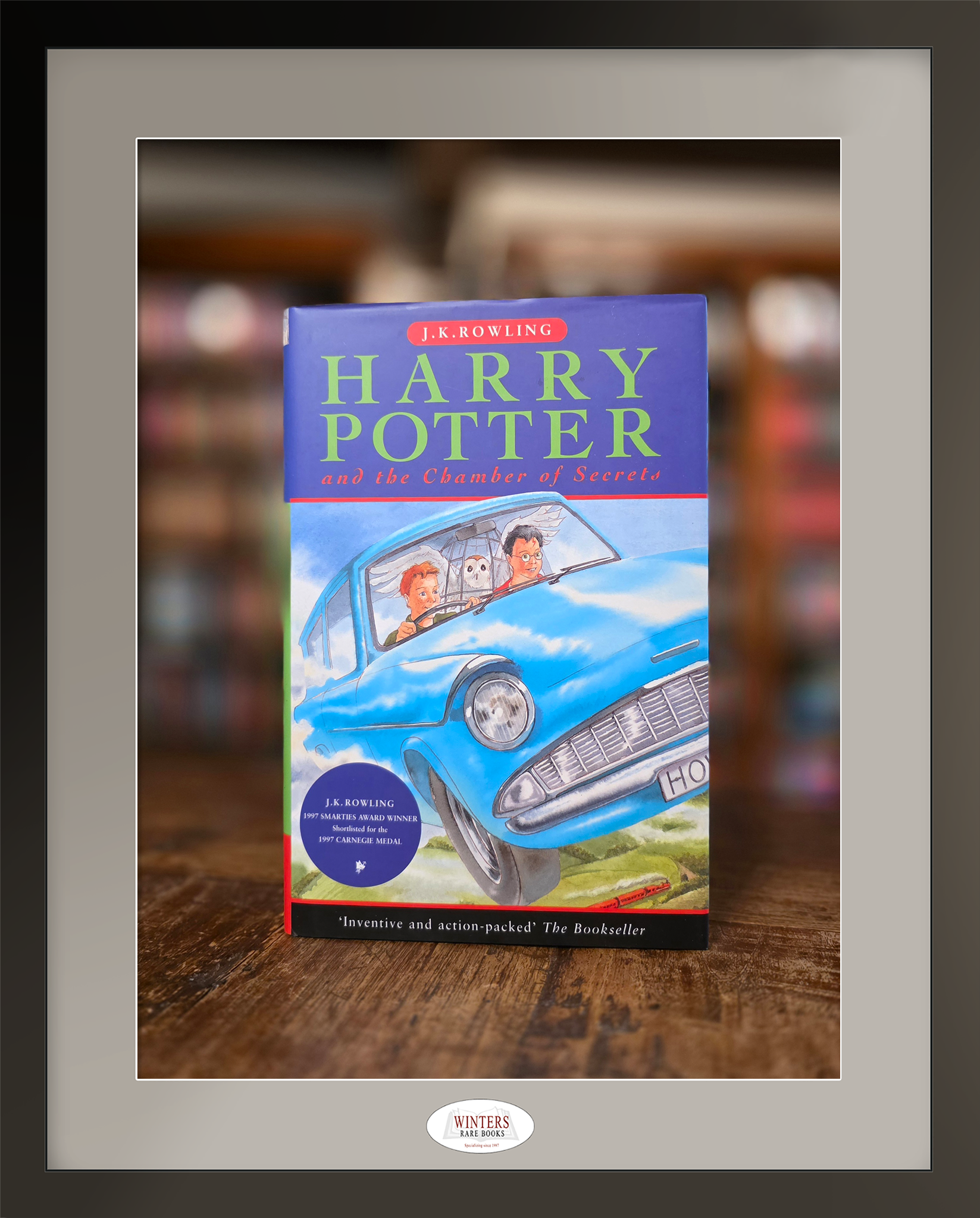 Harry Potter and the Chamber of Secrets first printing