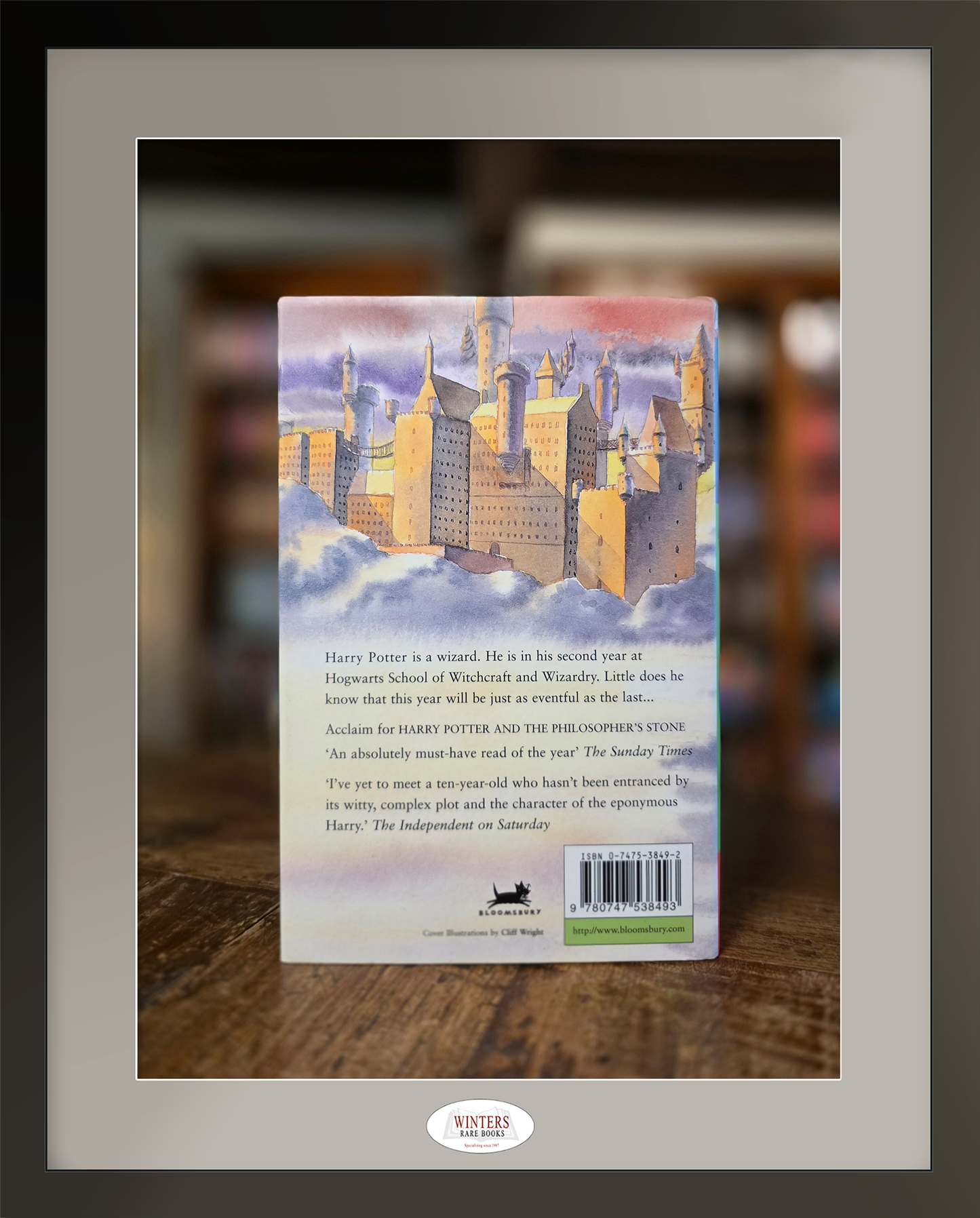 Harry Potter and the Chamber of Secrets  - Scarce first Australian edition, first  hardback printing.