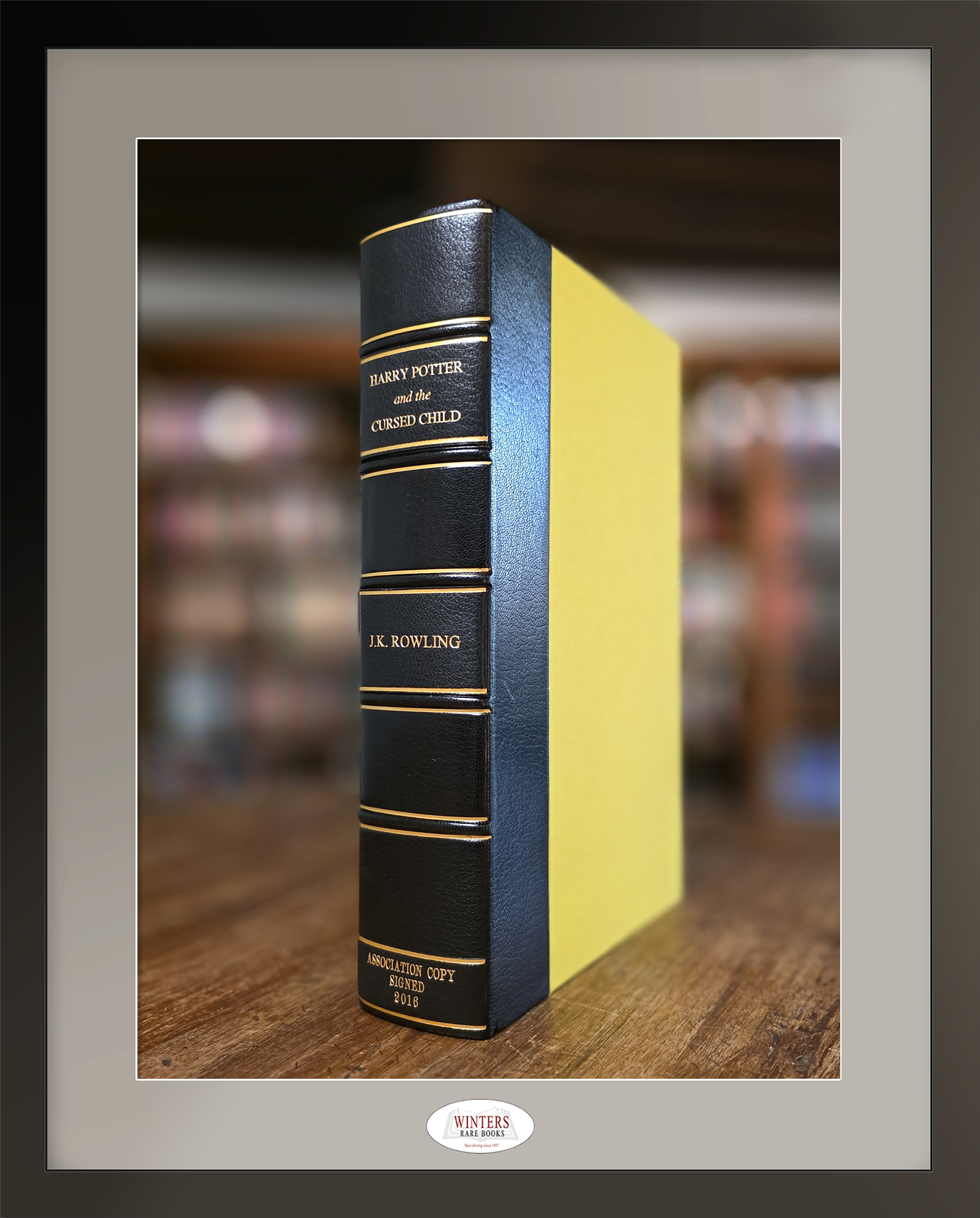 Harry Potter and the Cursed Child – Triple Signed Association Copy