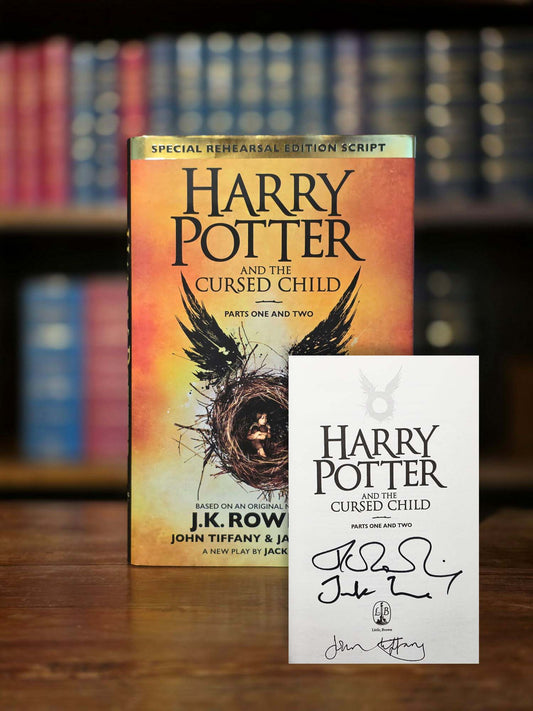 Harry Potter and the Cursed Child – Signed by J.K. Rowling, John Tiffany & Jack Thorne