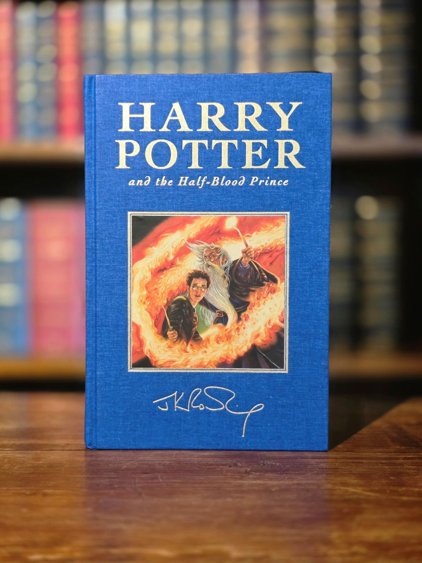 Complete set of Harry Potter Deluxe first editions, first printings