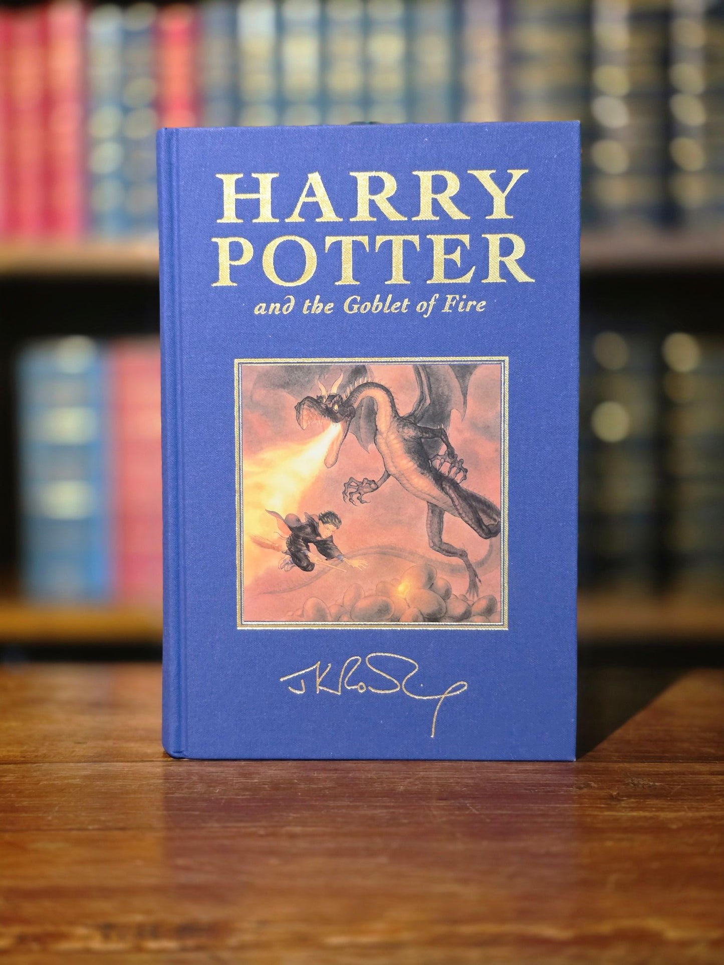 Complete set of Harry Potter Deluxe first editions, first printings