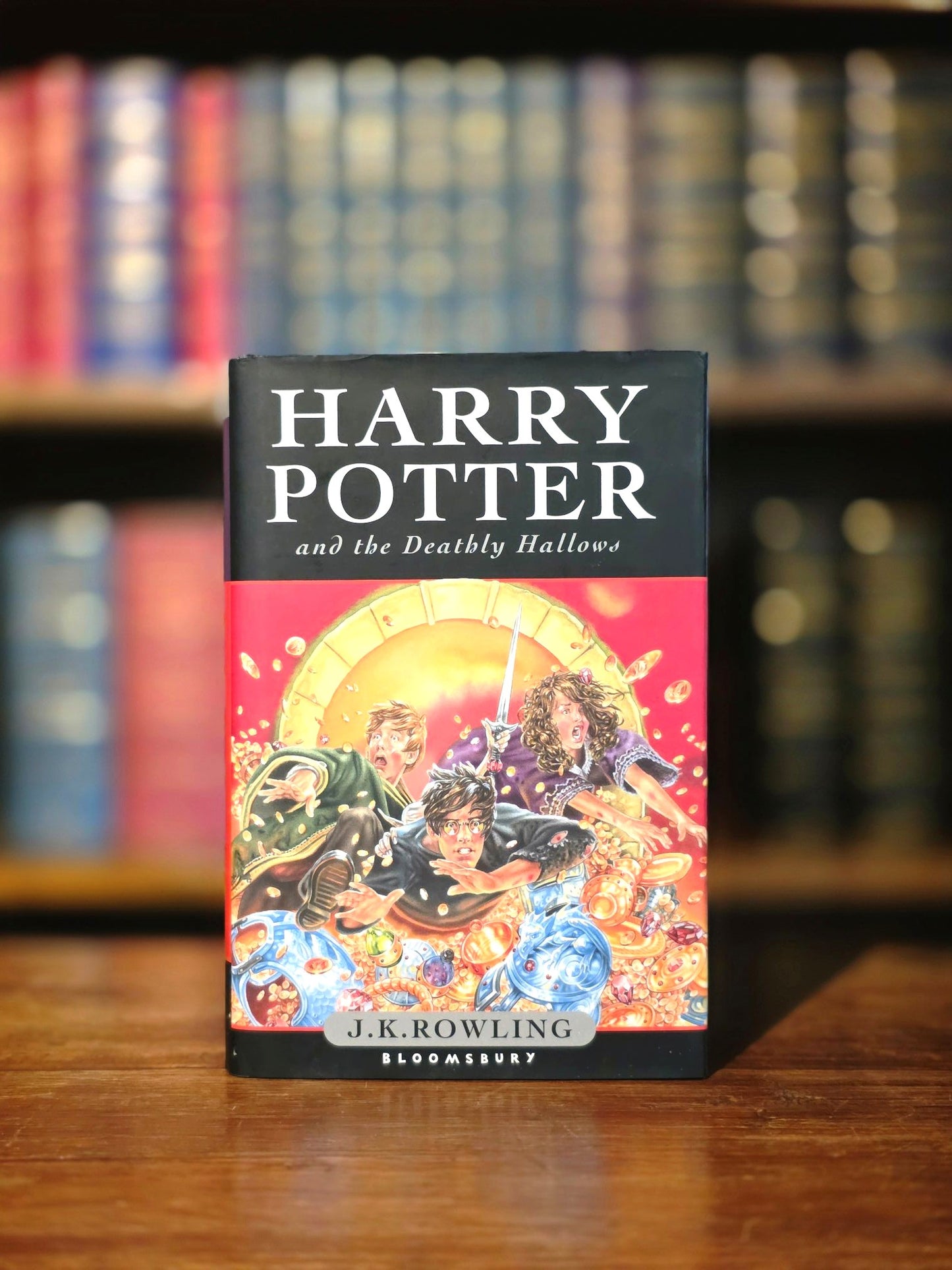 Harry Potter and the Deathly Hallows – Flat-signed first edition