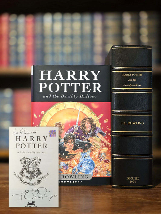 Harry Potter and the Deathly Hallows – Inscribed and signed with Ephemera