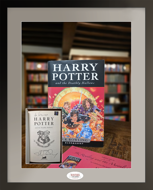 Harry Potter and the Deathl Hallows inscribed to Frances