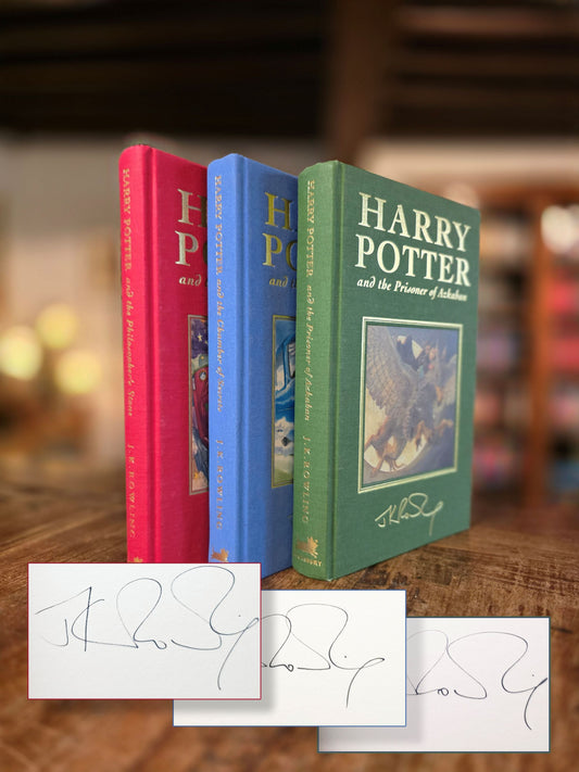 Deluxe set signed by author