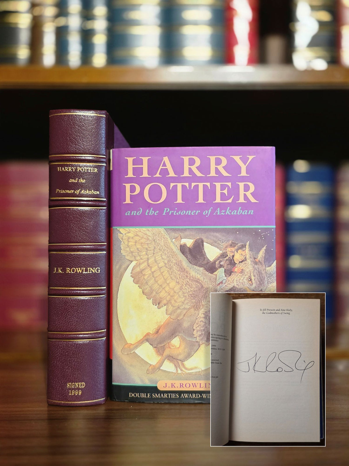 The Harry Potter series - An exceptional collection of eight signed first editions