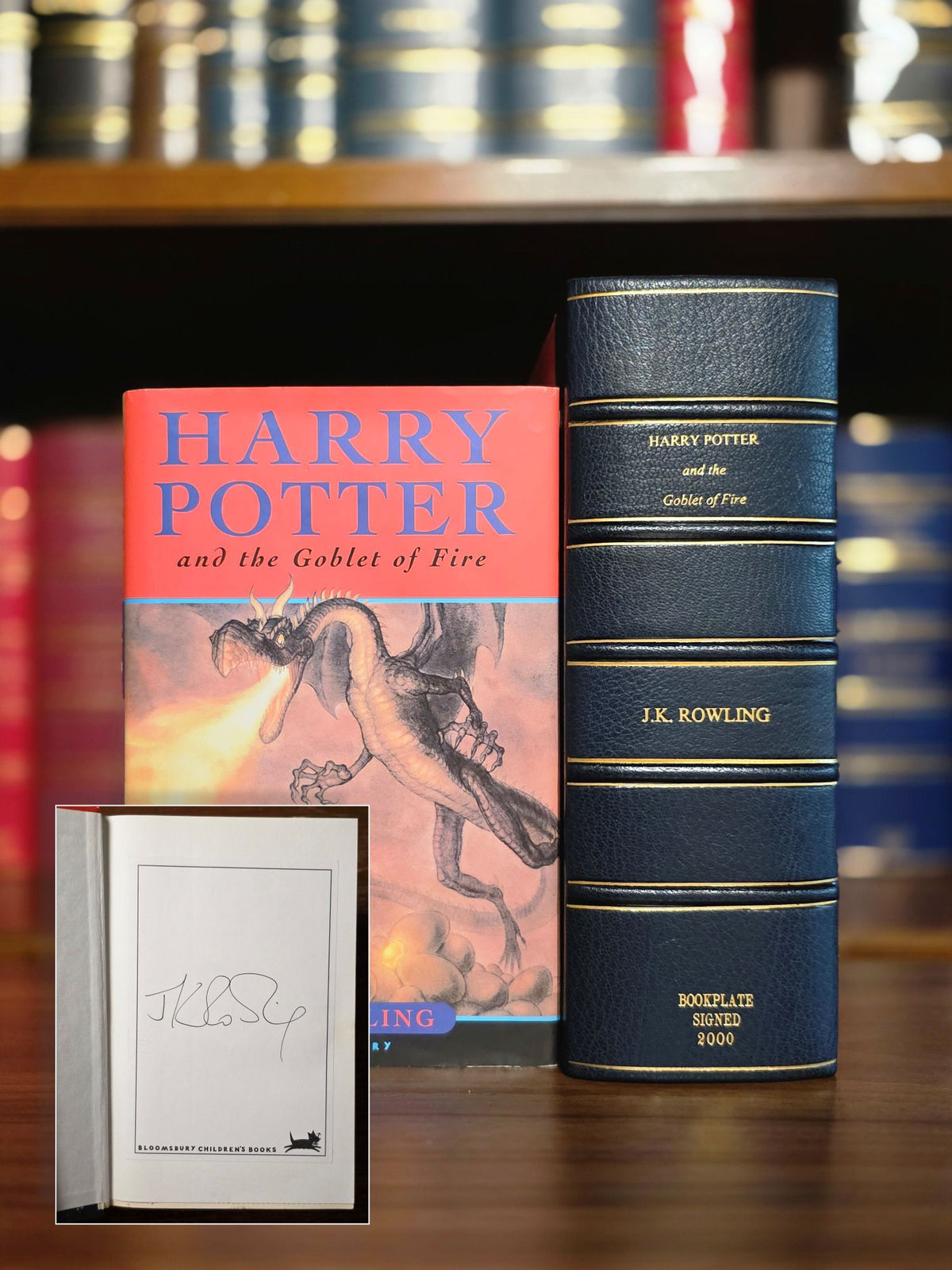 The Harry Potter series - An exceptional collection of eight signed first editions