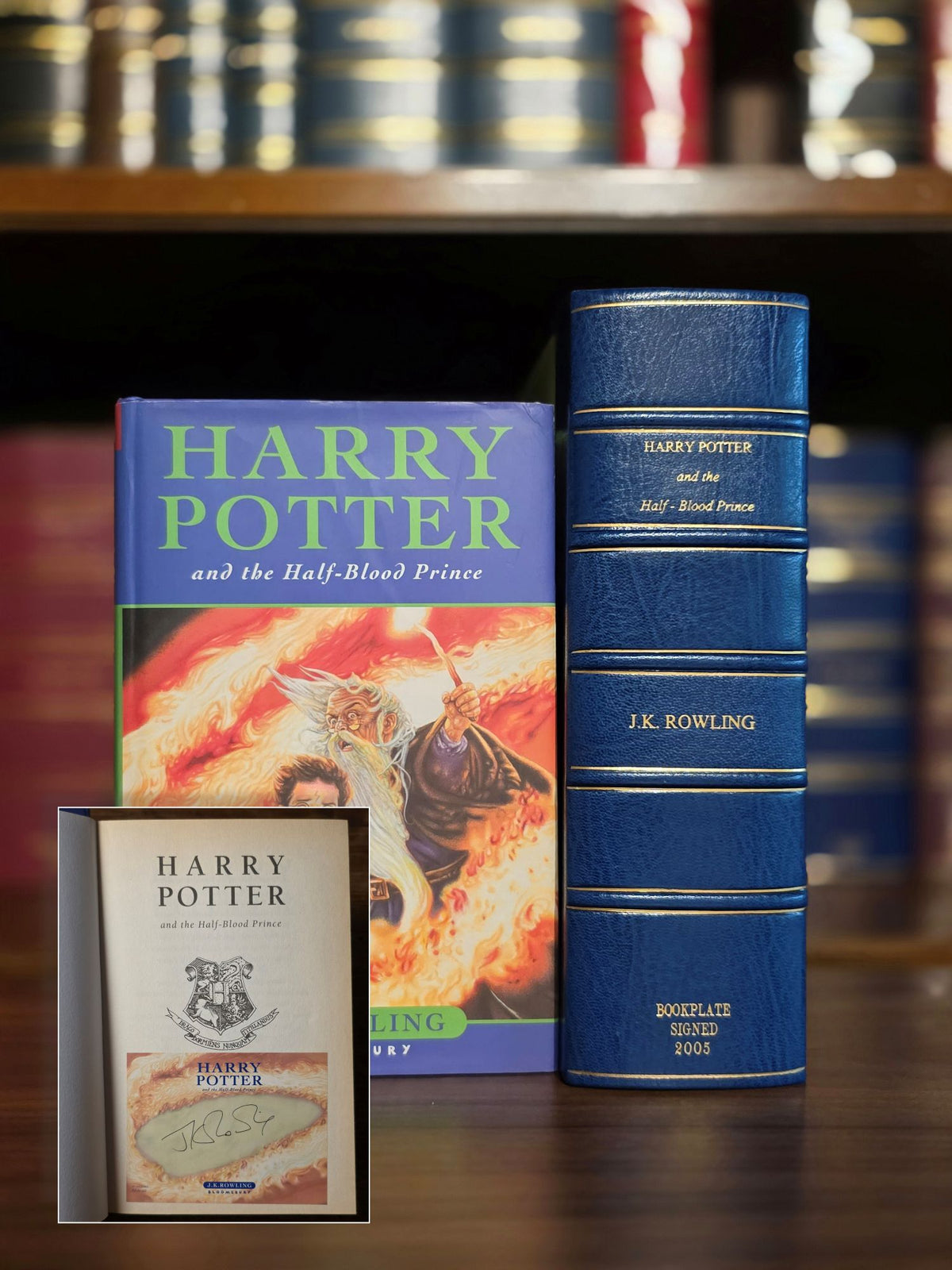 The Harry Potter series - An exceptional collection of eight signed first editions