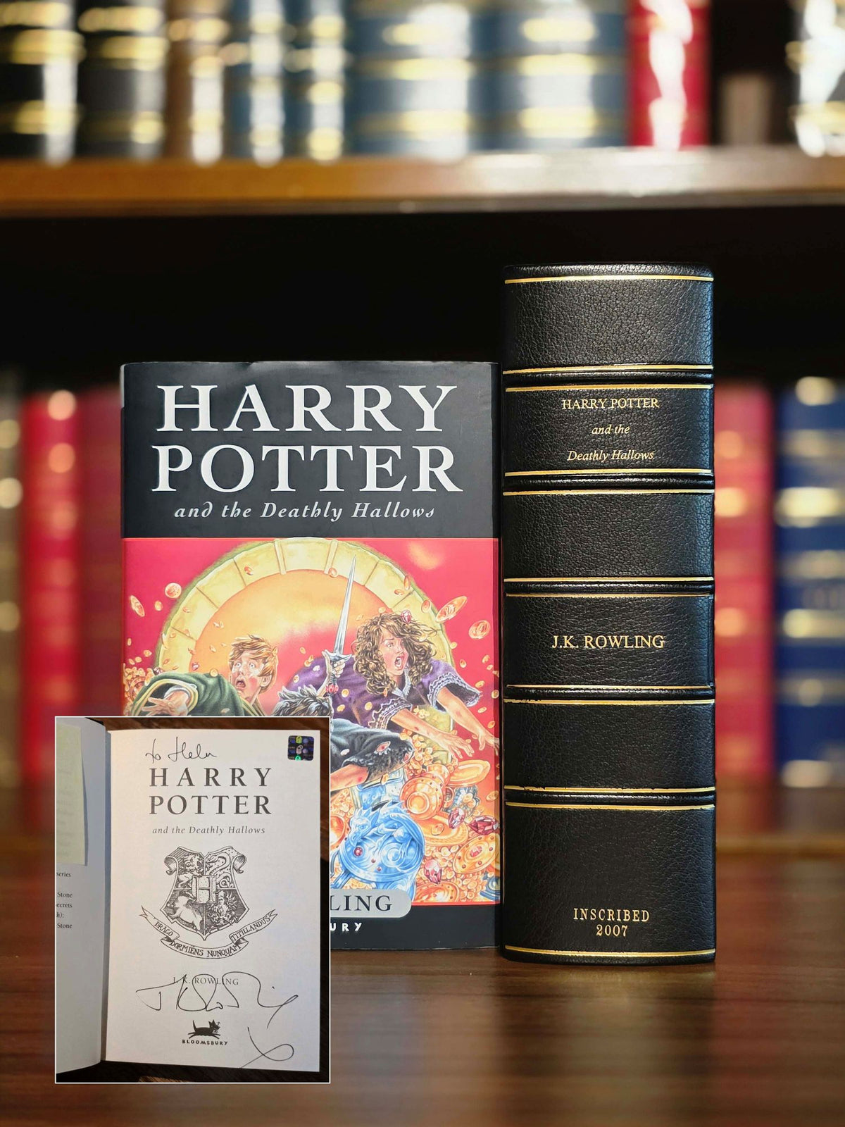 The Harry Potter series - An exceptional collection of eight signed first editions