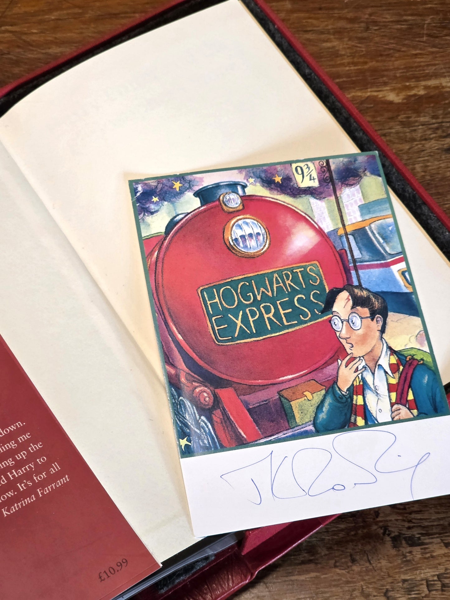 The Harry Potter series: A complete set of signed Bloomsbury first edition hardbacks