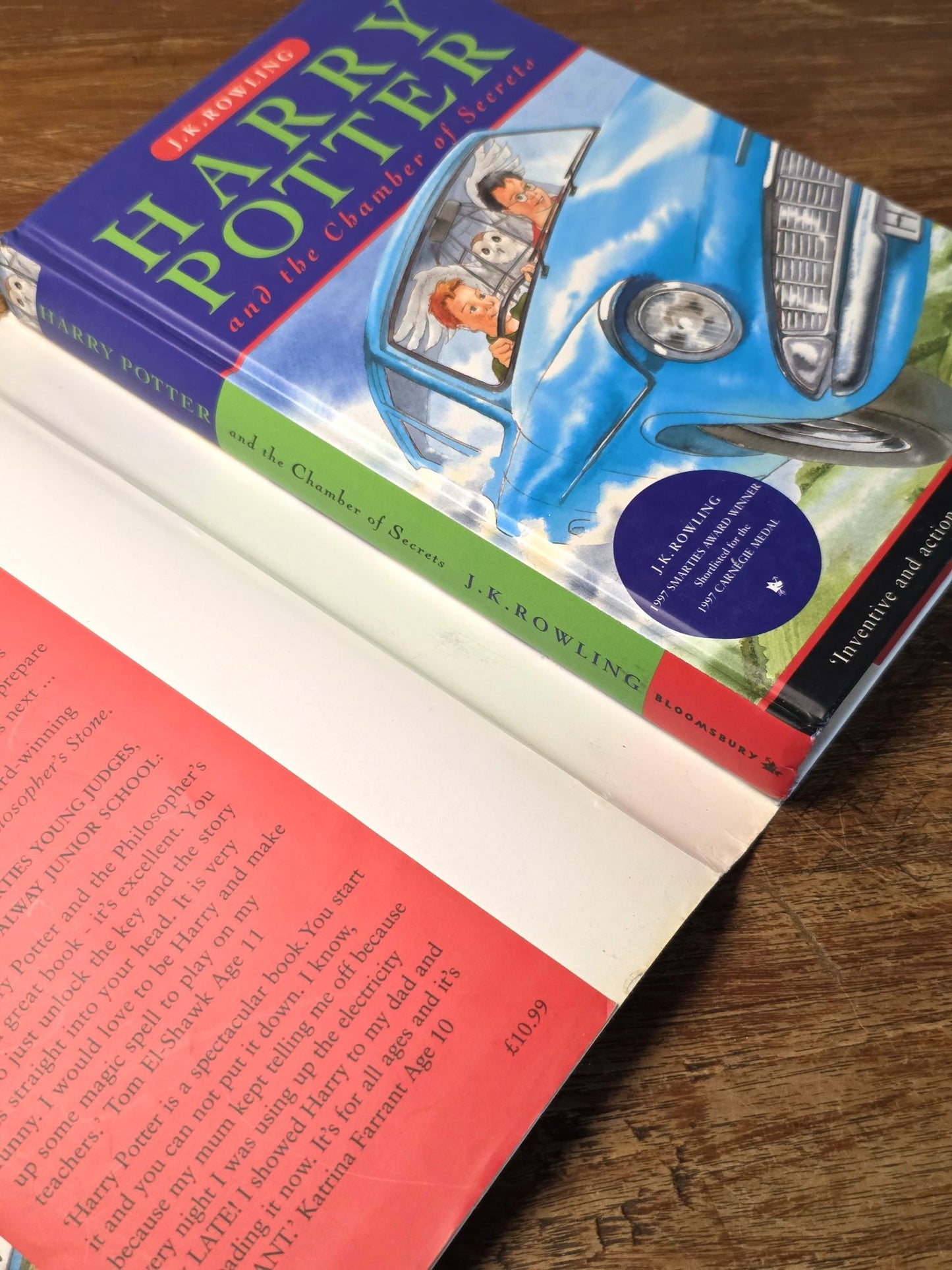 The Harry Potter series: A complete set of signed Bloomsbury first edition hardbacks