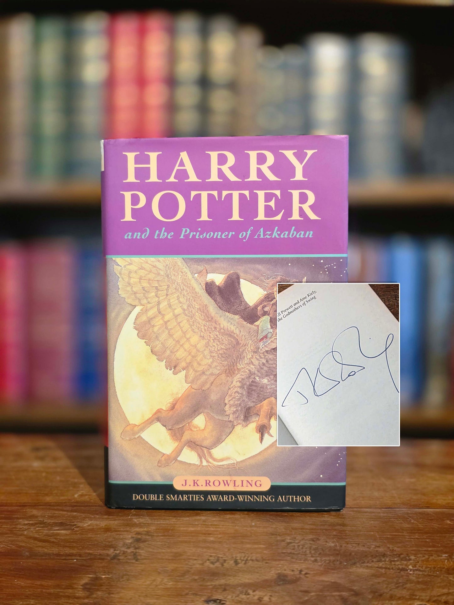 The Harry Potter series: A complete set of signed Bloomsbury first edition hardbacks