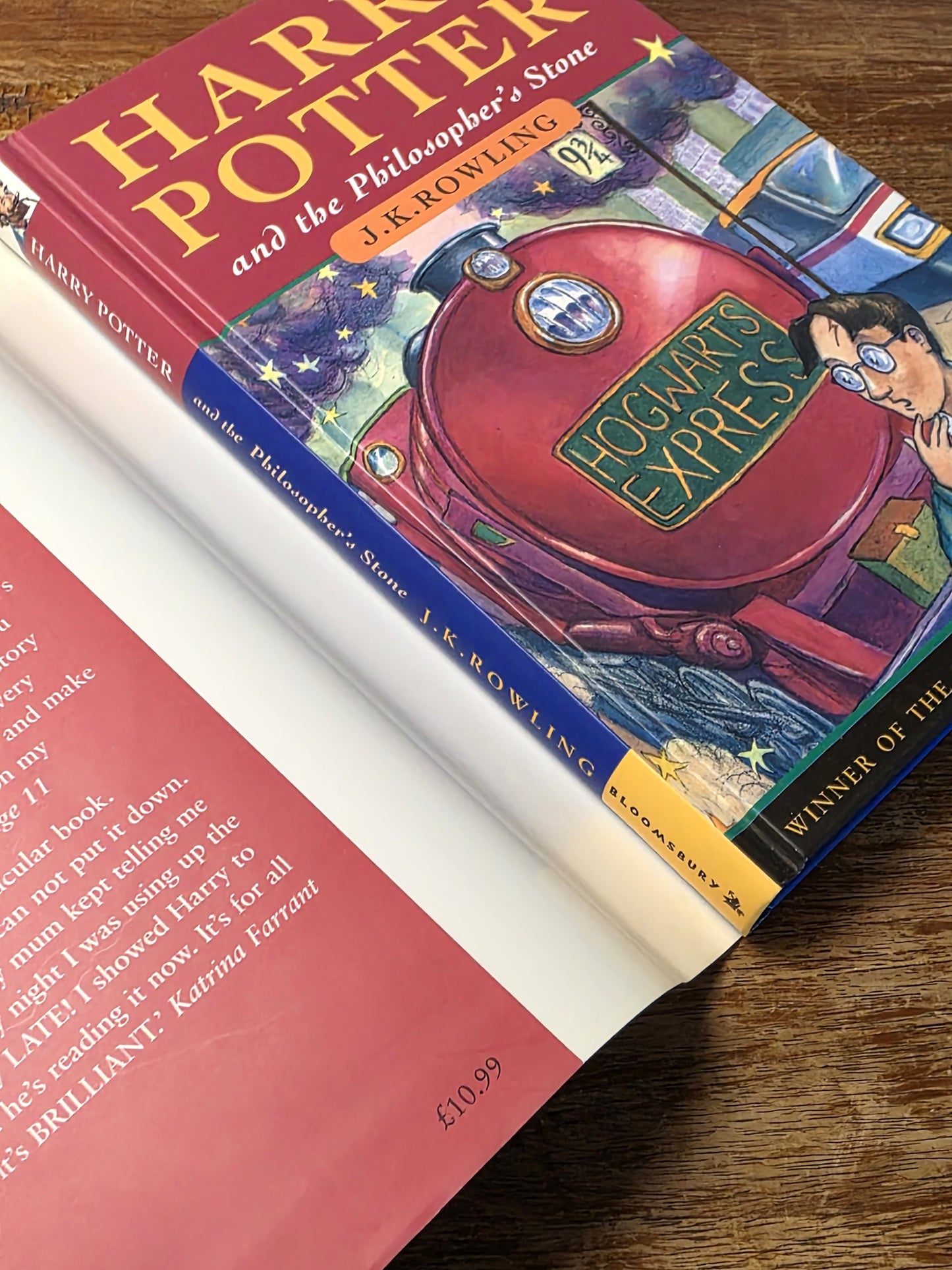 The Harry Potter series: A complete set of signed Bloomsbury first edition hardbacks