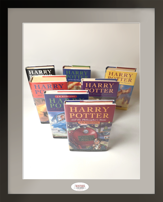 Full set UK first editions Harry Potter