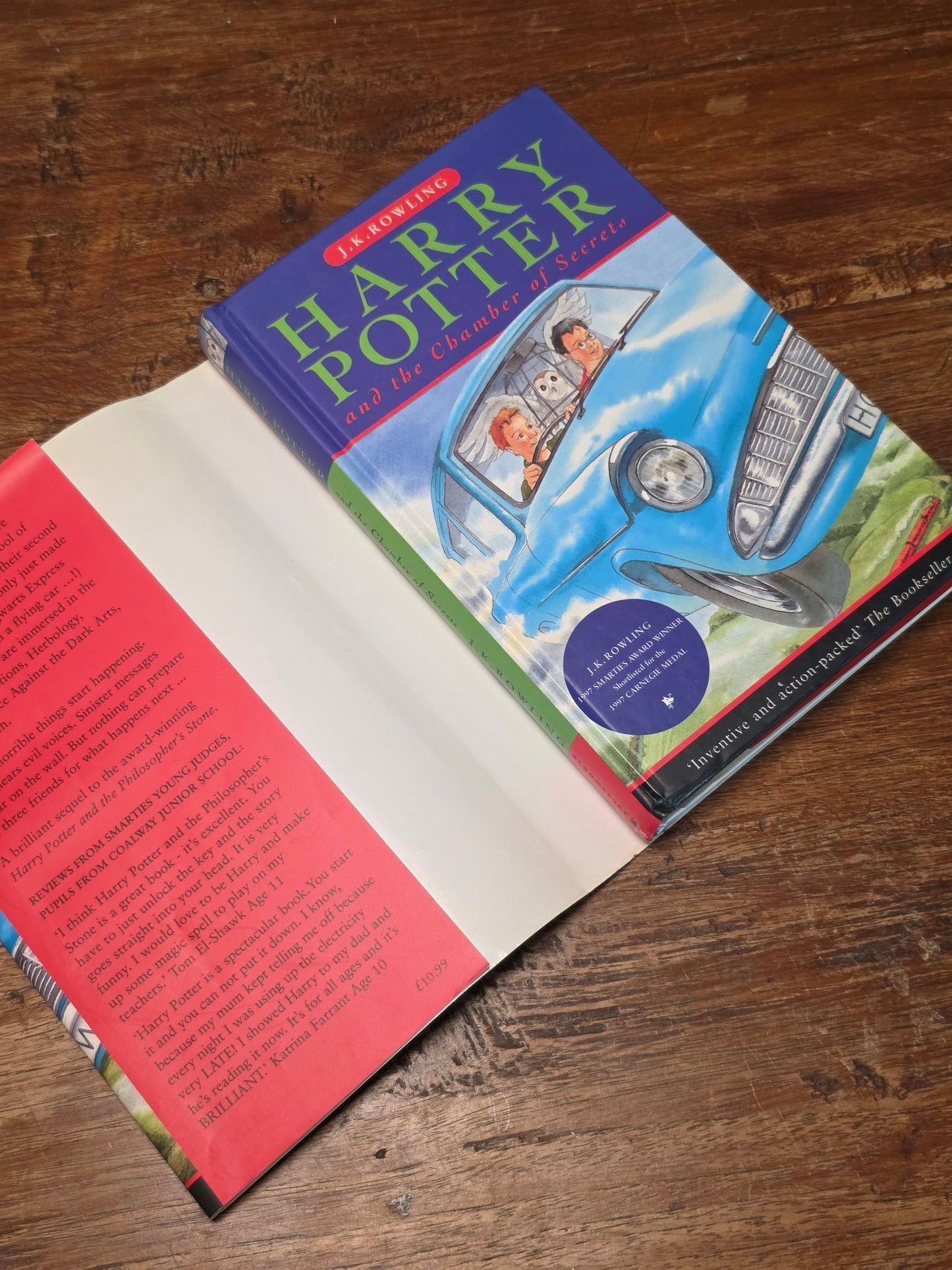 THE HARRY POTTER SERIES - Full set of original hardback first editions,first printings