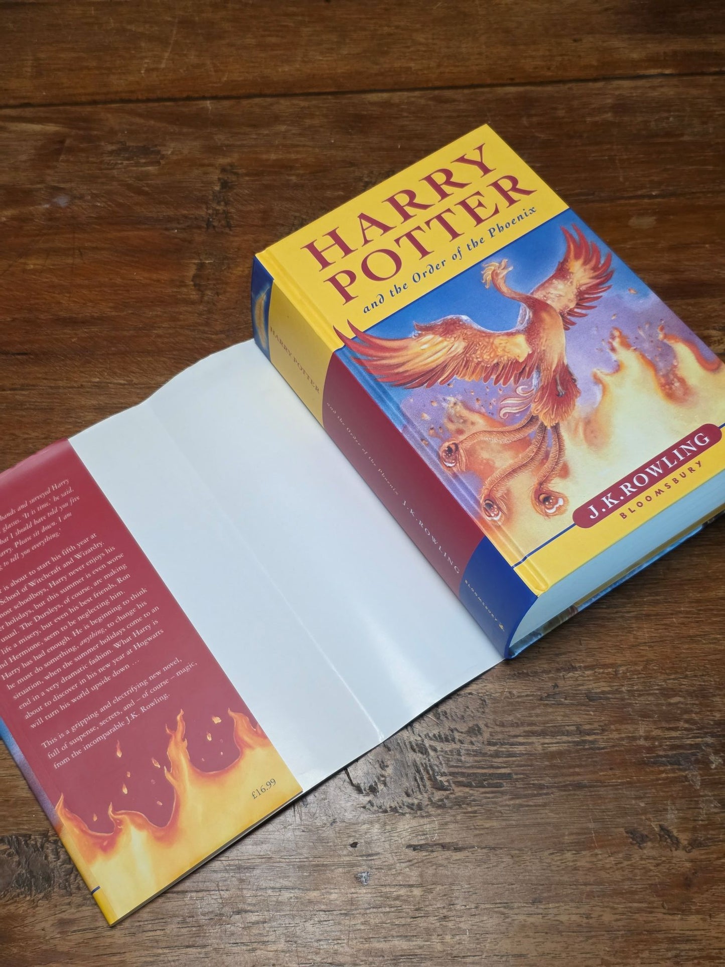 THE HARRY POTTER SERIES - Full set of original hardback first editions,first printings